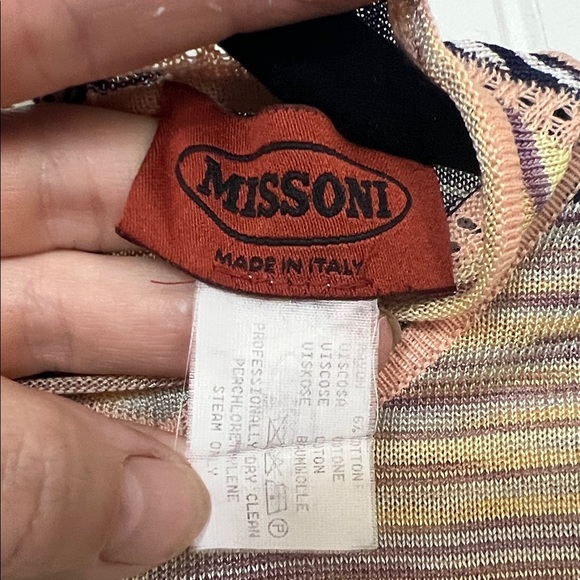 Missoni Multicolor Striped Tank Top - Picture 2 of 6